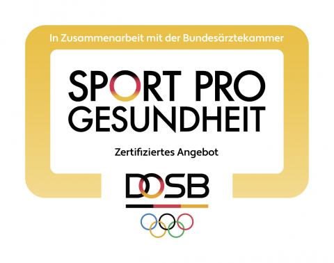 Sport Pro Gesundheit - Siegel des DOSB